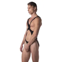 Barcode Berlin Harnais élastique ELON Noir